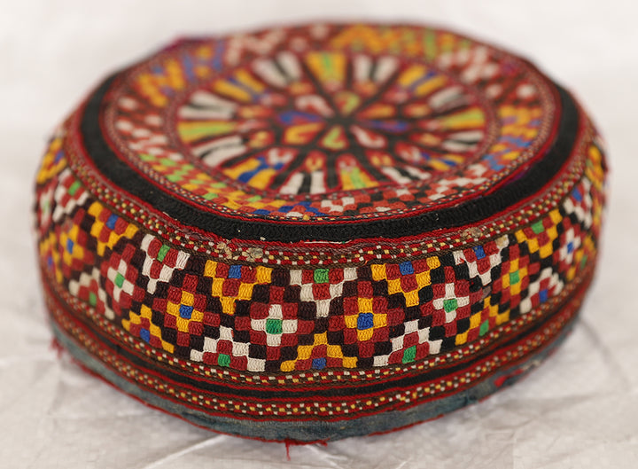 Hat | Afghanistan Turkmen Ersary Tribal Hat | Handcrafted Vintage Heritage