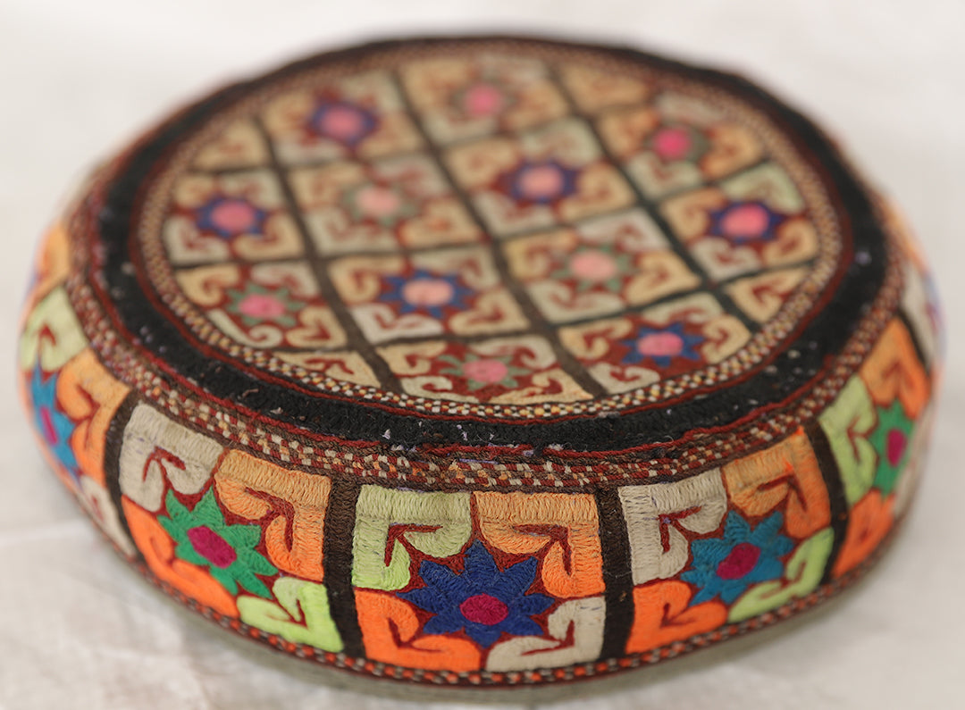 Hat | Afghanistan Turkmen Ersary Tribal Hat | Handcrafted Vintage Heritage
