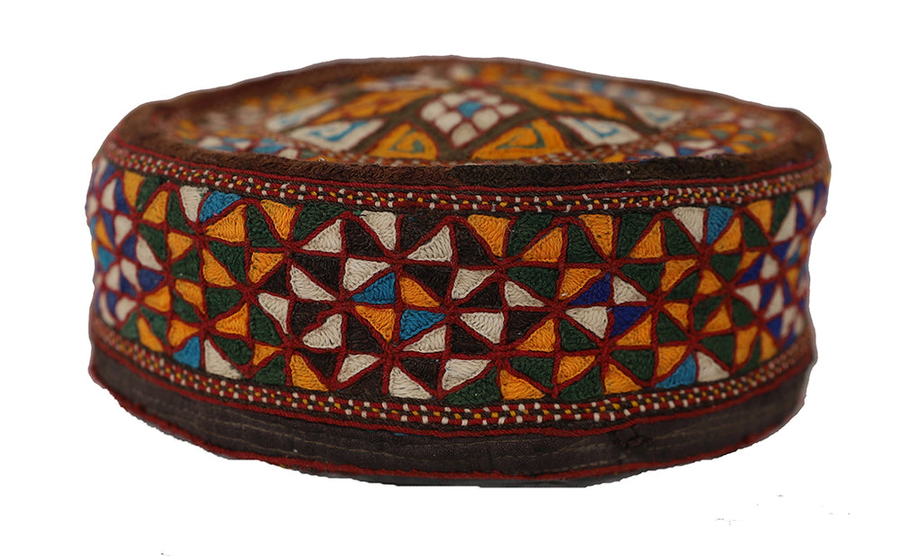 Hat | Afghanistan Turkmen Ersary Tribal Hat | Handcrafted Vintage Heritage