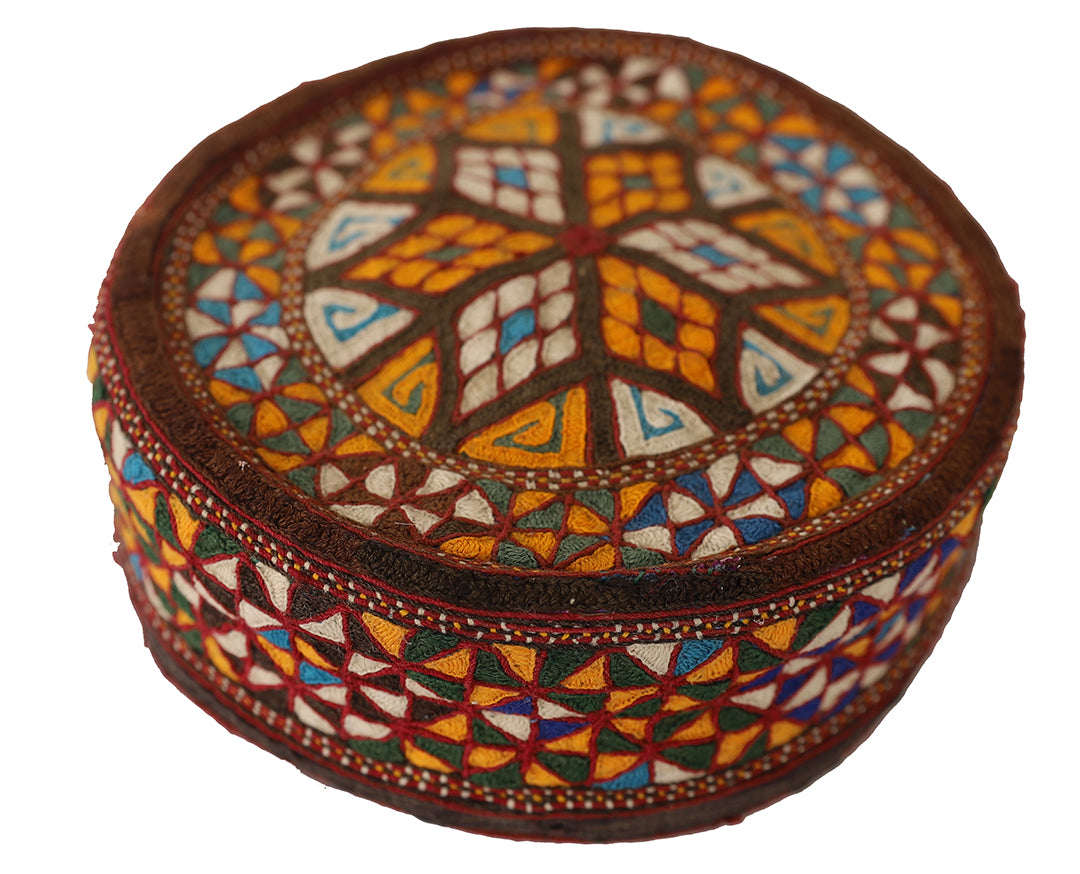Hat | Afghanistan Turkmen Ersary Tribal Hat | Handcrafted Vintage Heritage