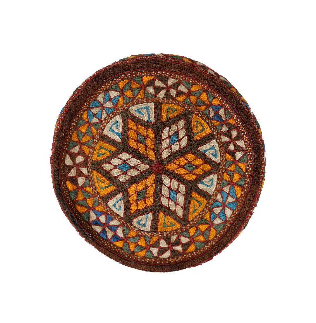 Hat | Afghanistan Turkmen Ersary Tribal Hat | Handcrafted Vintage Heritage