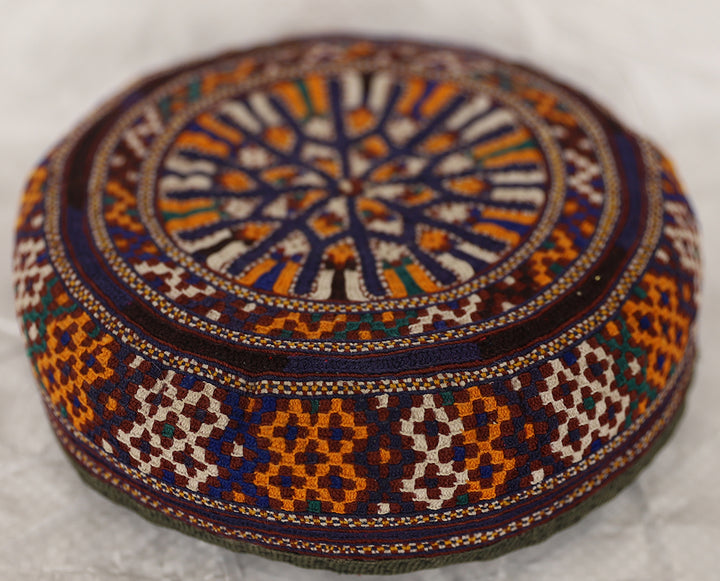 Hat | Afghanistan Turkmen Ersary Tribal Hat | Handcrafted Vintage Heritage