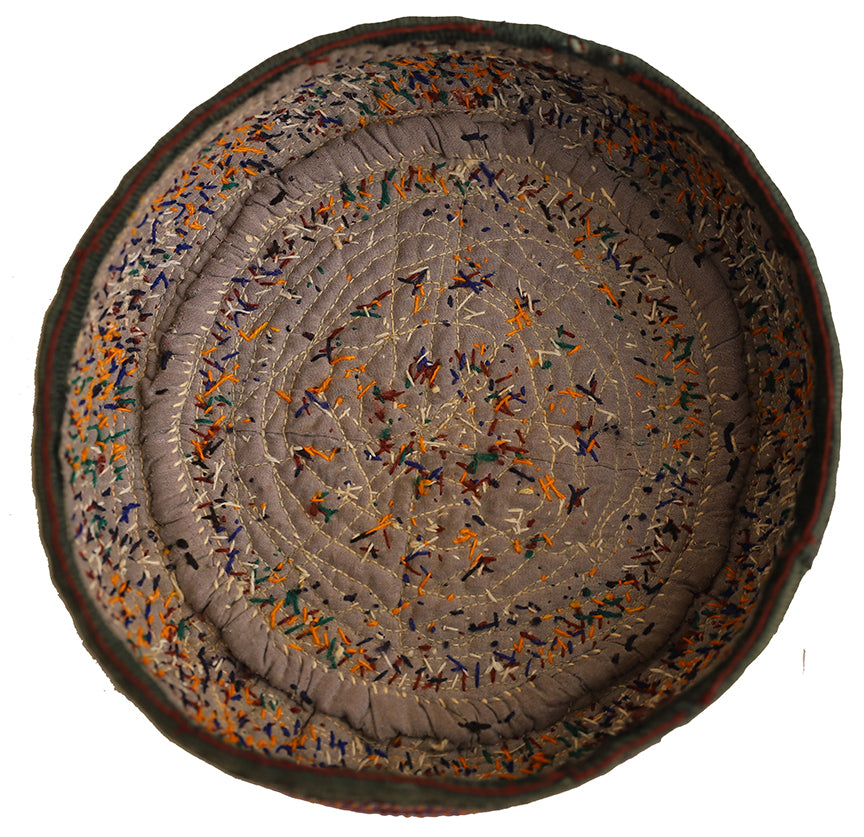 Hat | Afghanistan Turkmen Ersary Tribal Hat | Handcrafted Vintage Heritage