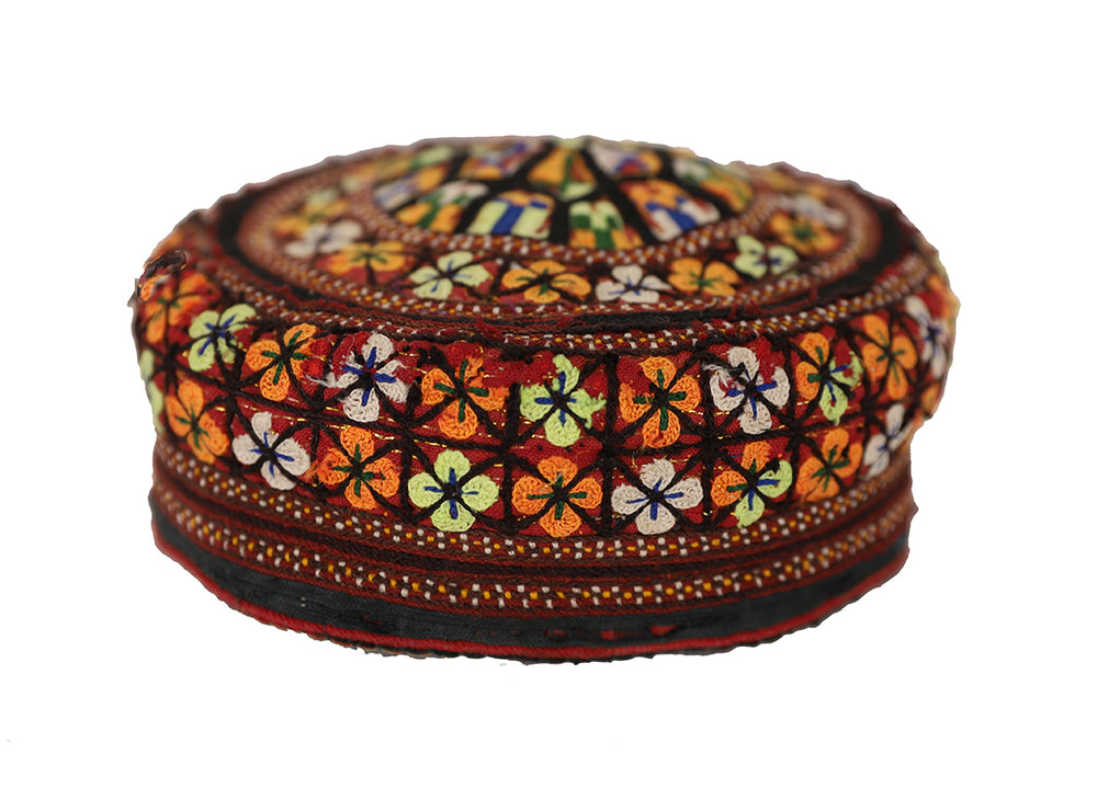 Hat | Afghanistan Turkmen Ersary Tribal Hat | Handcrafted Vintage Heritage