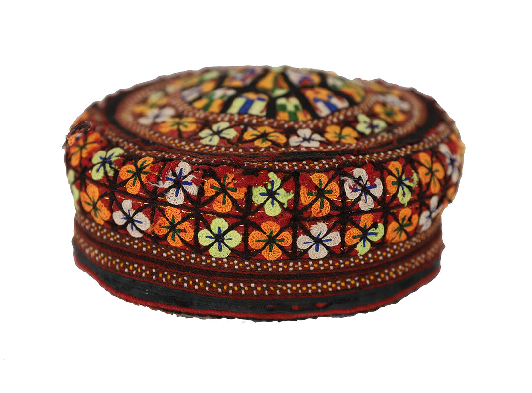 Hat | Afghanistan Turkmen Ersary Tribal Hat | Handcrafted Vintage Heritage