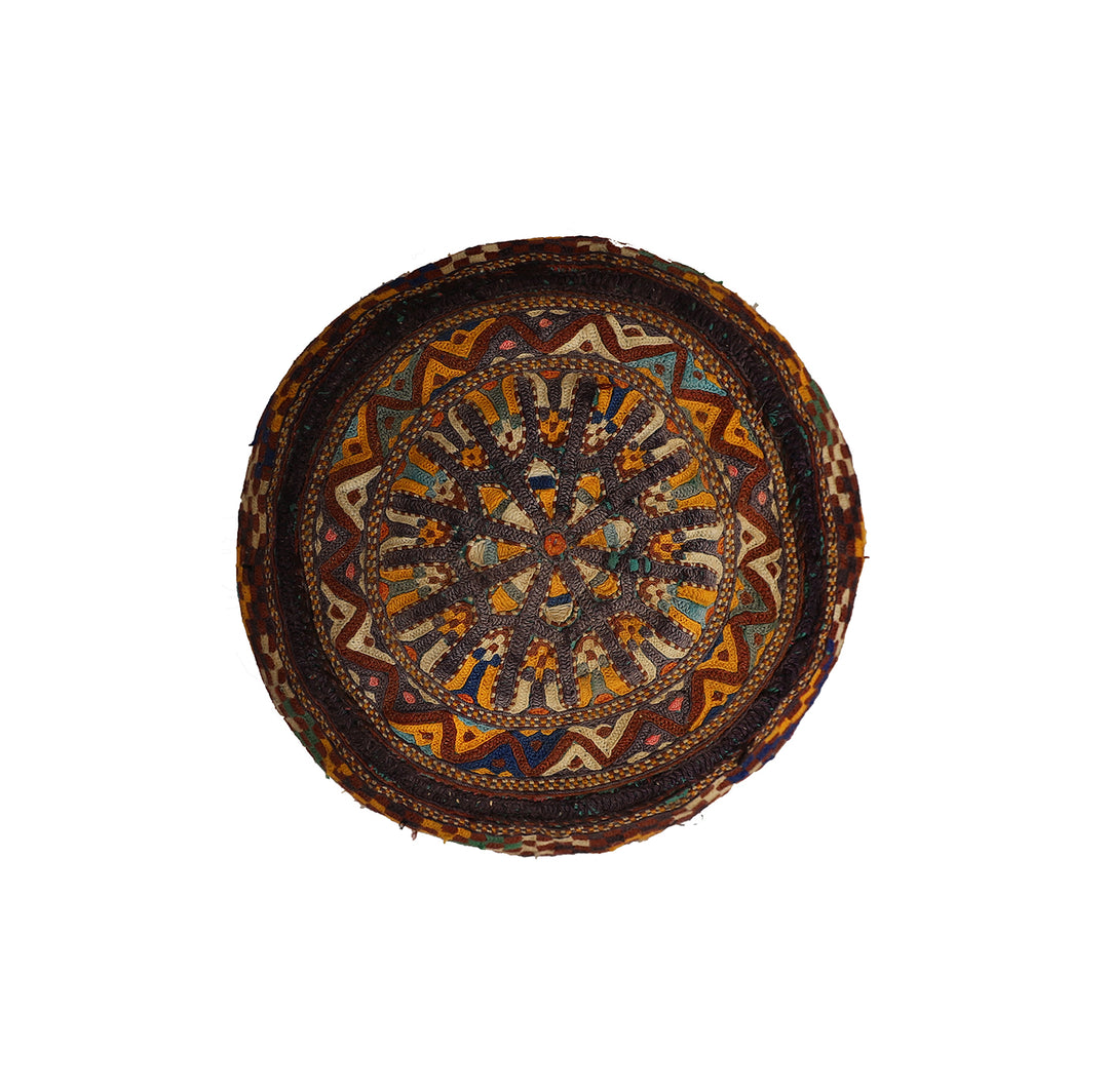 Hat | Afghanistan Turkmen Ersary Tribal Hat | Handcrafted Vintage Heritage