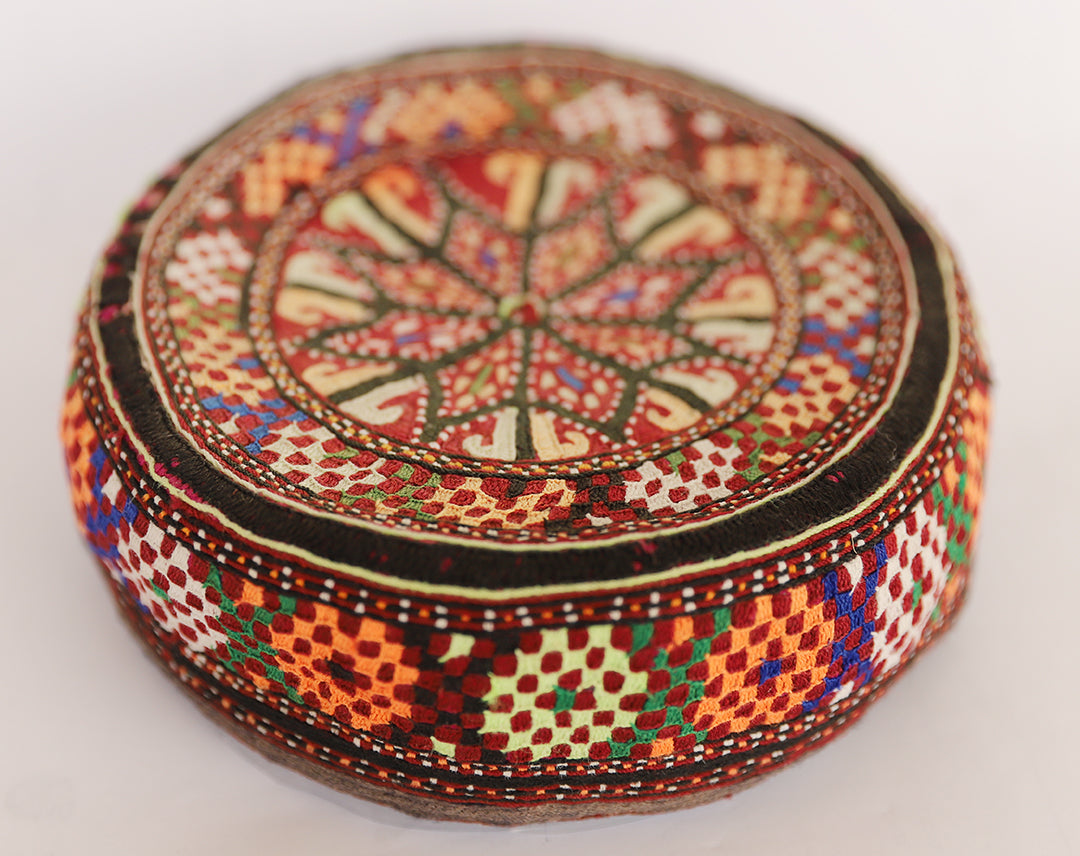 Hat | Afghanistan Turkmen Ersary Tribal Hat | Handcrafted Vintage Heritage
