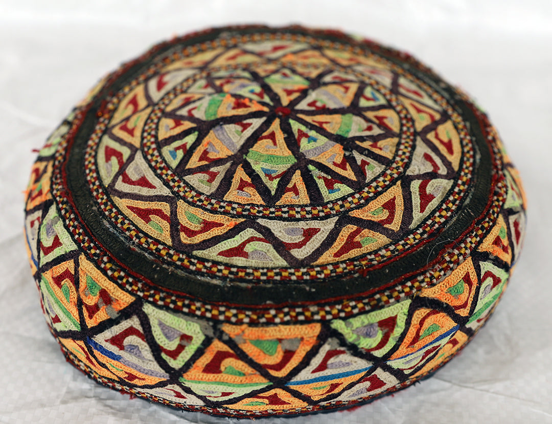 Hat | Afghanistan Turkmen Ersary Tribal Hat | Handcrafted Vintage Heritage