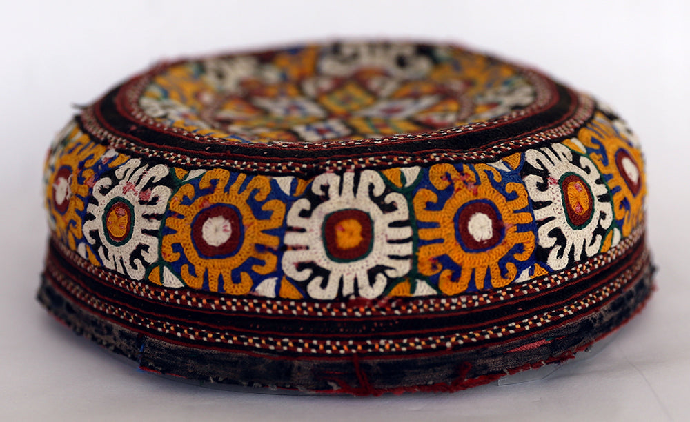 Hat | Afghanistan Turkmen Ersary Tribal Hat | Handcrafted Vintage Heritage