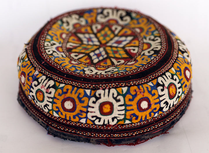 Hat | Afghanistan Turkmen Ersary Tribal Hat | Handcrafted Vintage Heritage