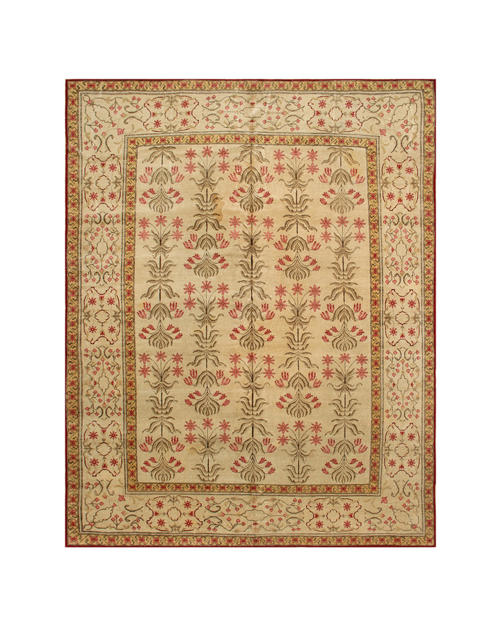10x13 Hand-Knotted Ivory Egyptian Rug - Special Value