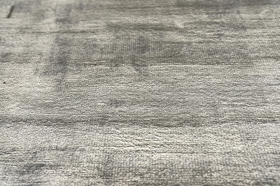 12x15 Sophisticated Silver Grey Handloomed Modern Rug