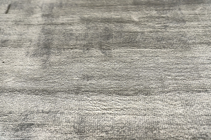 12x15 Sophisticated Silver Grey Handloomed Modern Rug