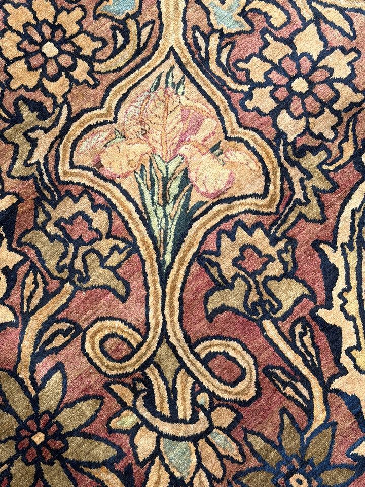 Signed Antique Kermanshah Rug 24x20 | Master Aboul Ghasem Kermani