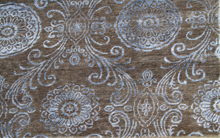 5'x8' Viscose and Wool Ariana Modern Rug