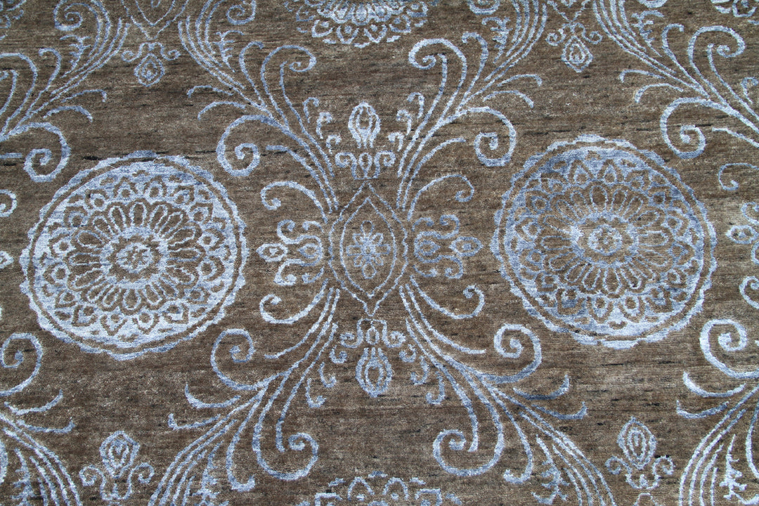 5'x8' Viscose and Wool Ariana Modern Rug