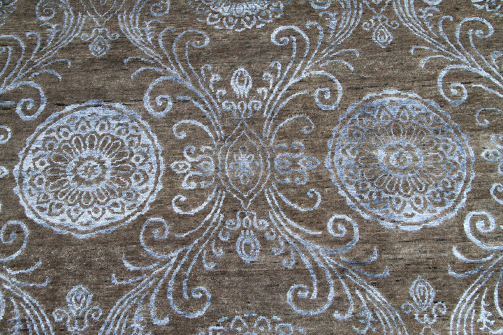 5'x8' Viscose and Wool Ariana Modern Rug