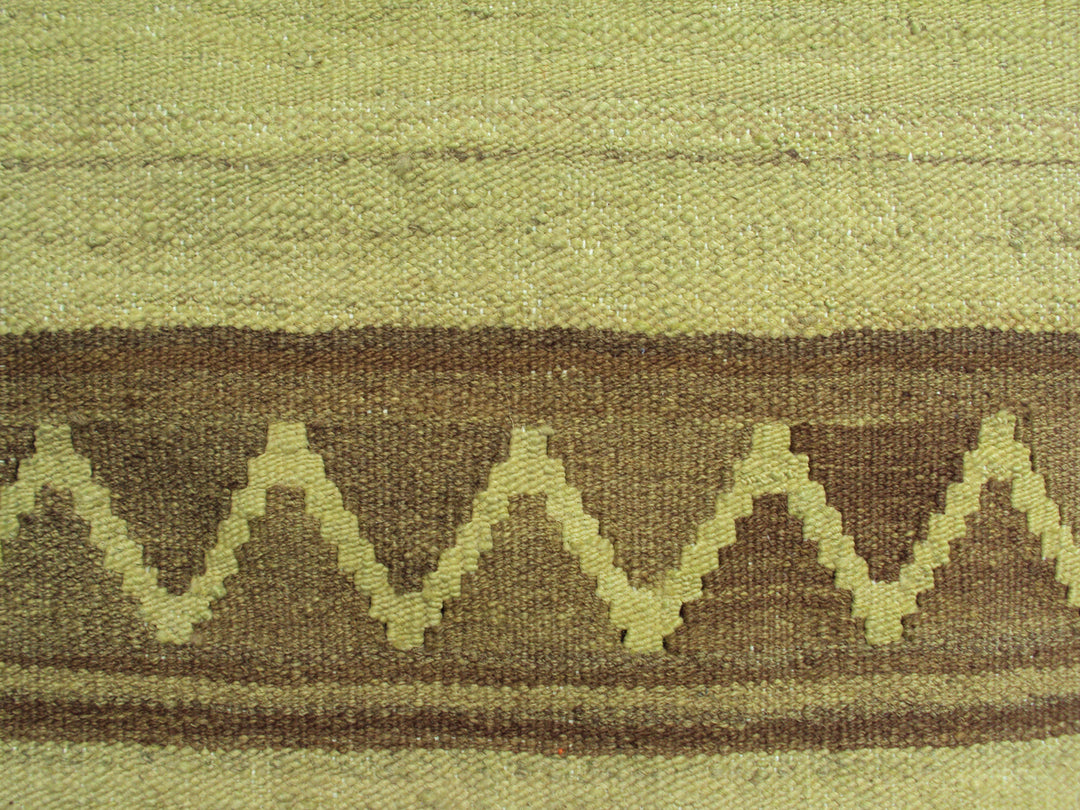 8'x10' Pale Green Ariana Kilim Rug