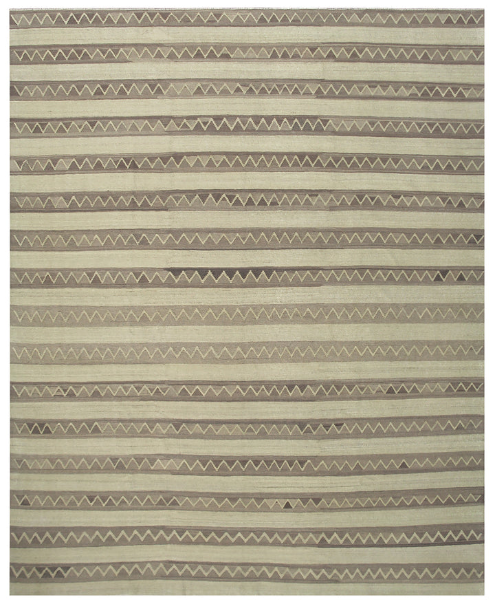 8'x10' Pale Green Ariana Kilim Rug