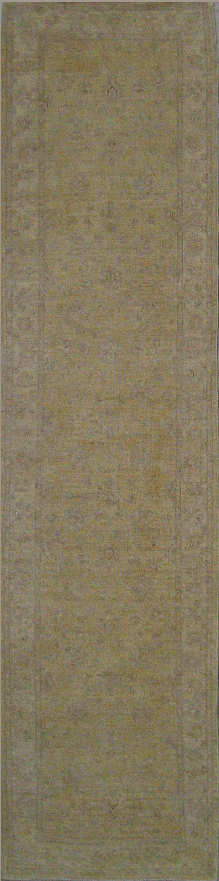 3x12 Soft Yellow Gold Agra Design Ariana Traditional Runner Rug