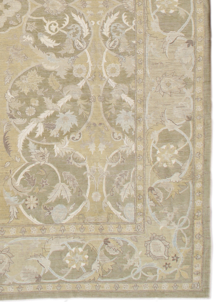 10'x14' Fine Silk & Wool Grand Polonaise Luxury Rug