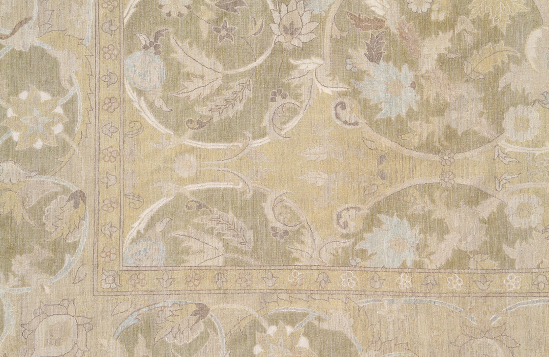 10'x14' Fine Silk & Wool Grand Polonaise Luxury Rug