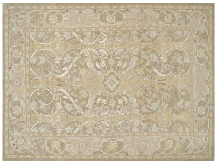 10'x14' Fine Silk & Wool Grand Polonaise Luxury Rug