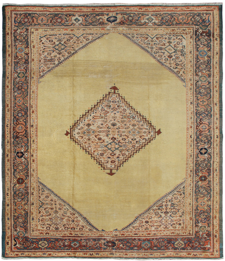 Antique Persian Rug | Zigler Mahal Medalion Area Rug