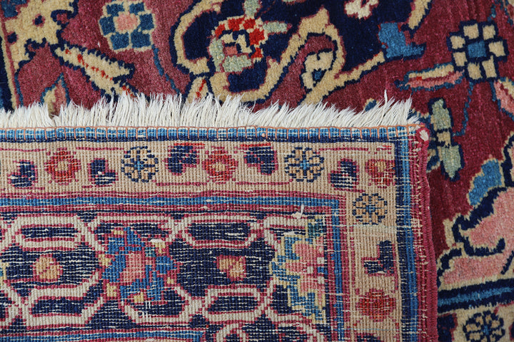 Antique Persian Tabriz Rug | Vase Carpet Design Area Rug