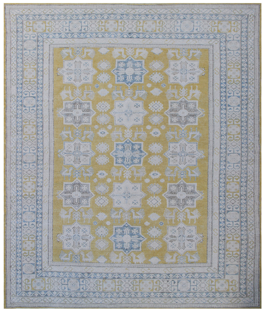 Kazak Geometric Design Rug | Ariana Hazara Rug