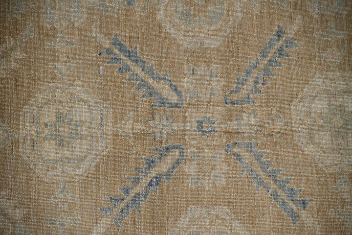 Transitional Geometric Rug | Ariana Hazara Rug