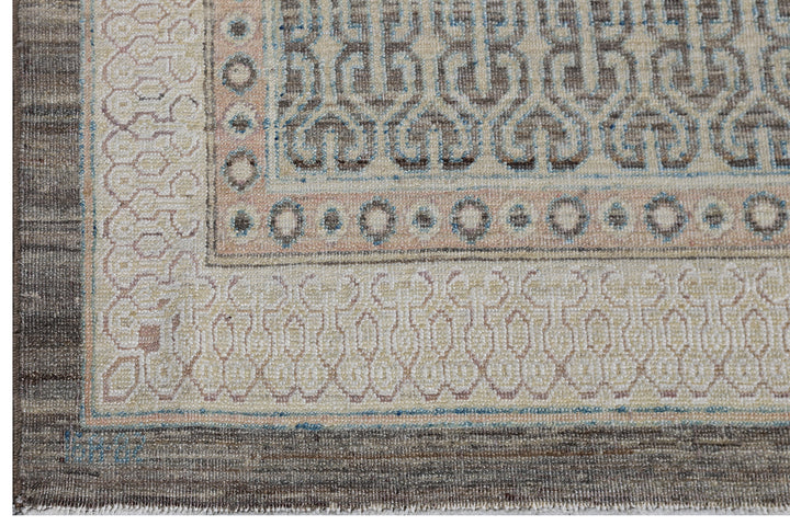 10'x14' Fine Gray Spanish Design Ariana Transitional Rug