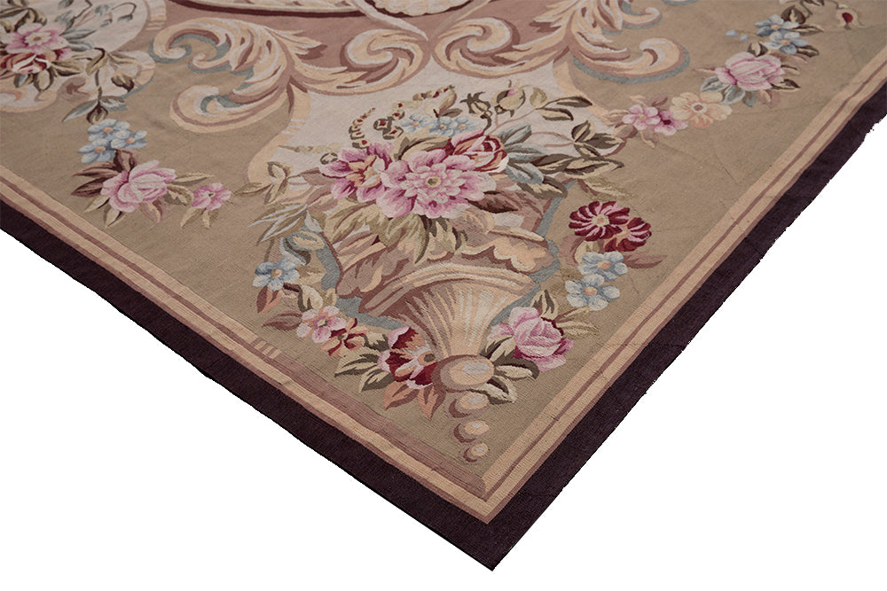 10'x14' French Aubusson Rug | Classic French Area Rug