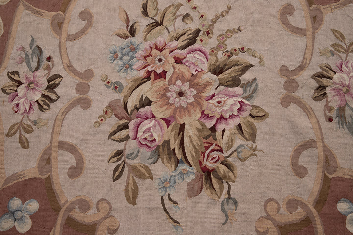 10'x14' French Aubusson Rug | Classic French Area Rug