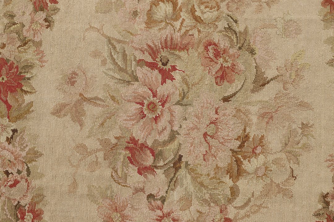 10'x14' Needlepoint Rug | French Aubusson Design Area Rug