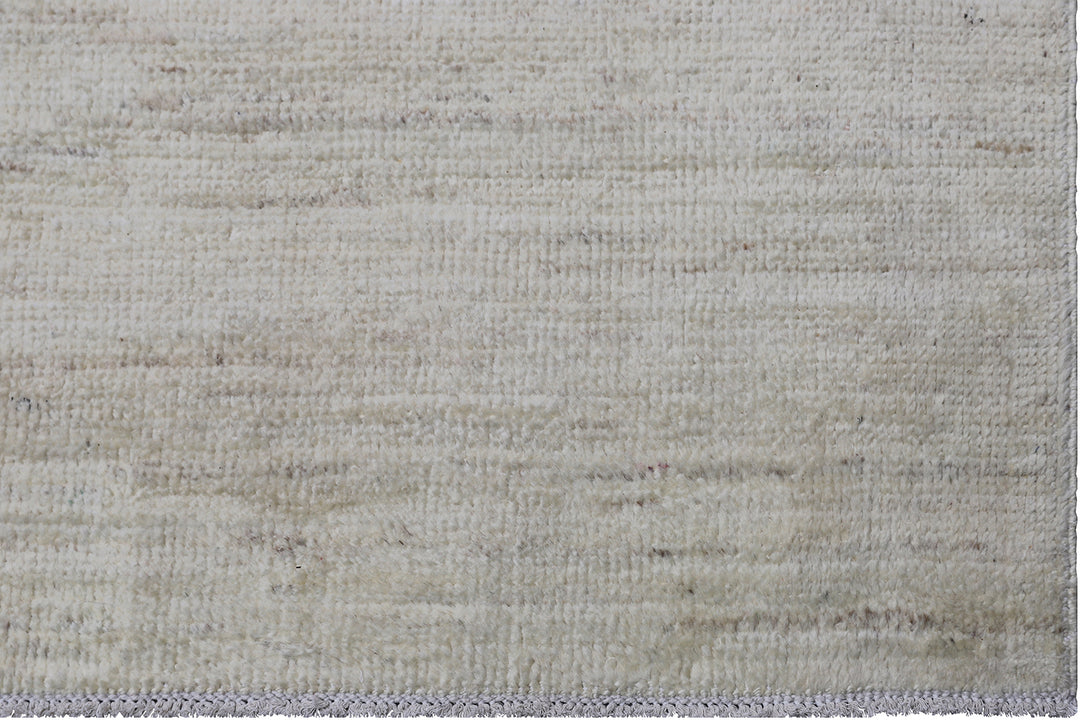 10'x14' Wool Rug | Solid Ivory Ariana Modern Wool Rug