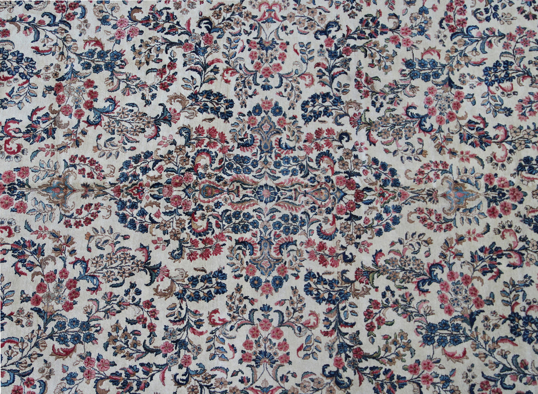 10'x20' Vintage Persian Rug | Kirman Area Rug