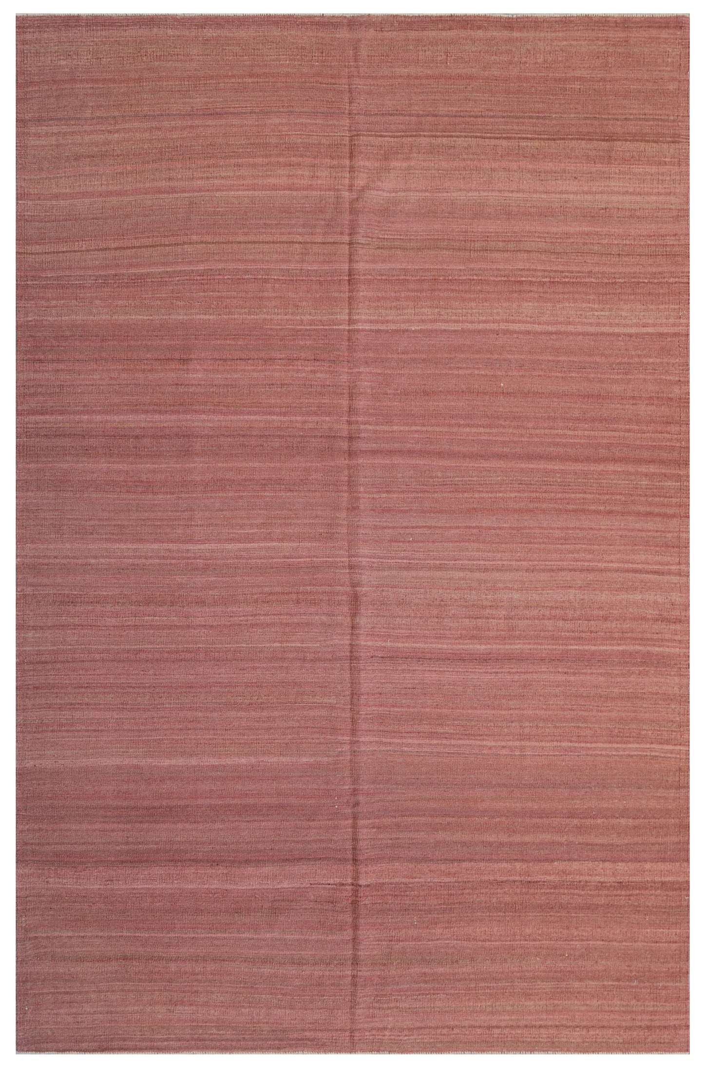 9'x6' Cinnamon Sunset Color Wool Ariana Kilim