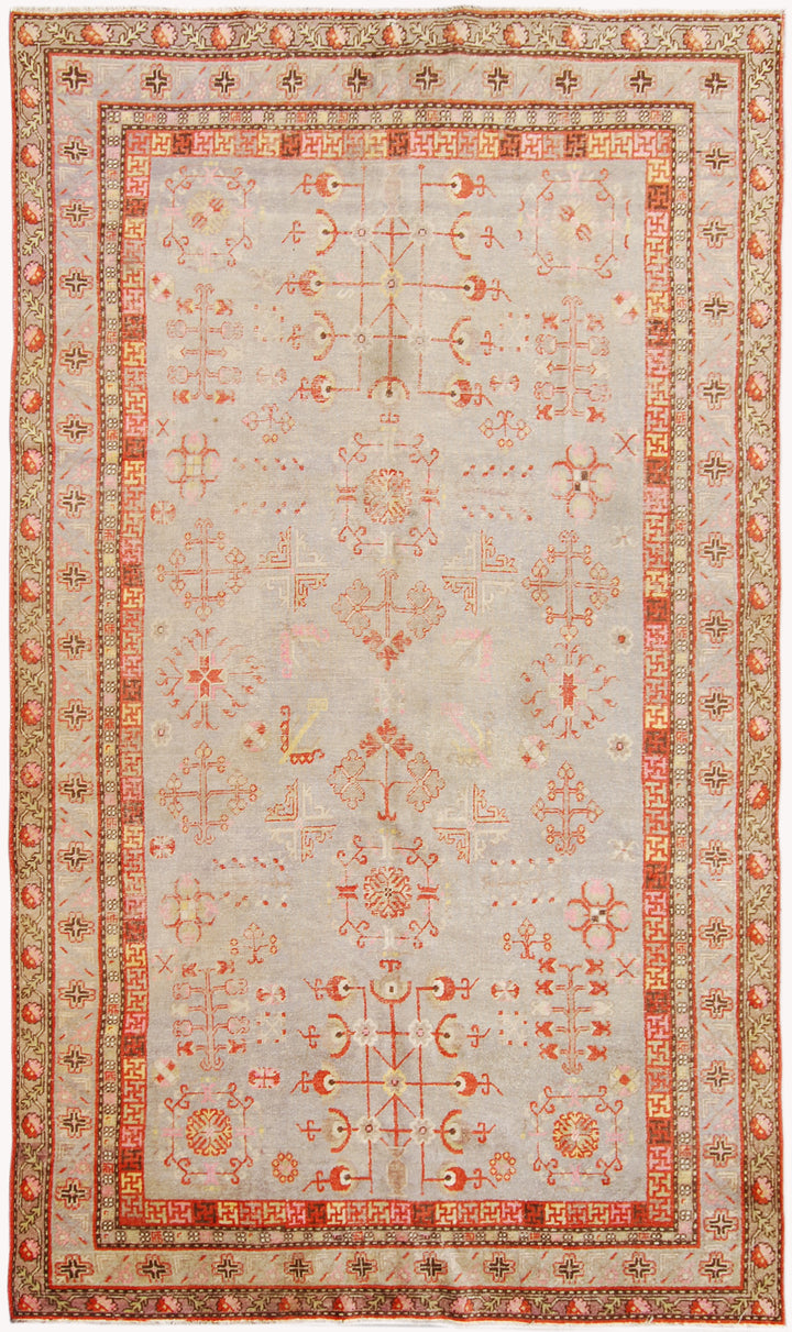 6'x11'1" Antique Samarkand