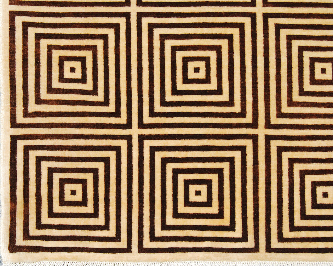 3'x5' Ariana Modern Small Hand Knotted Wool Rug