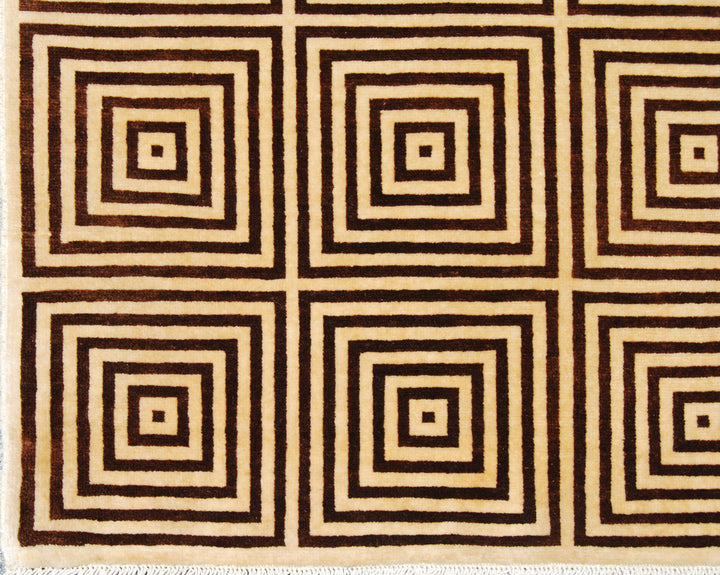 3'x5' Ariana Modern Small Hand Knotted Wool Rug