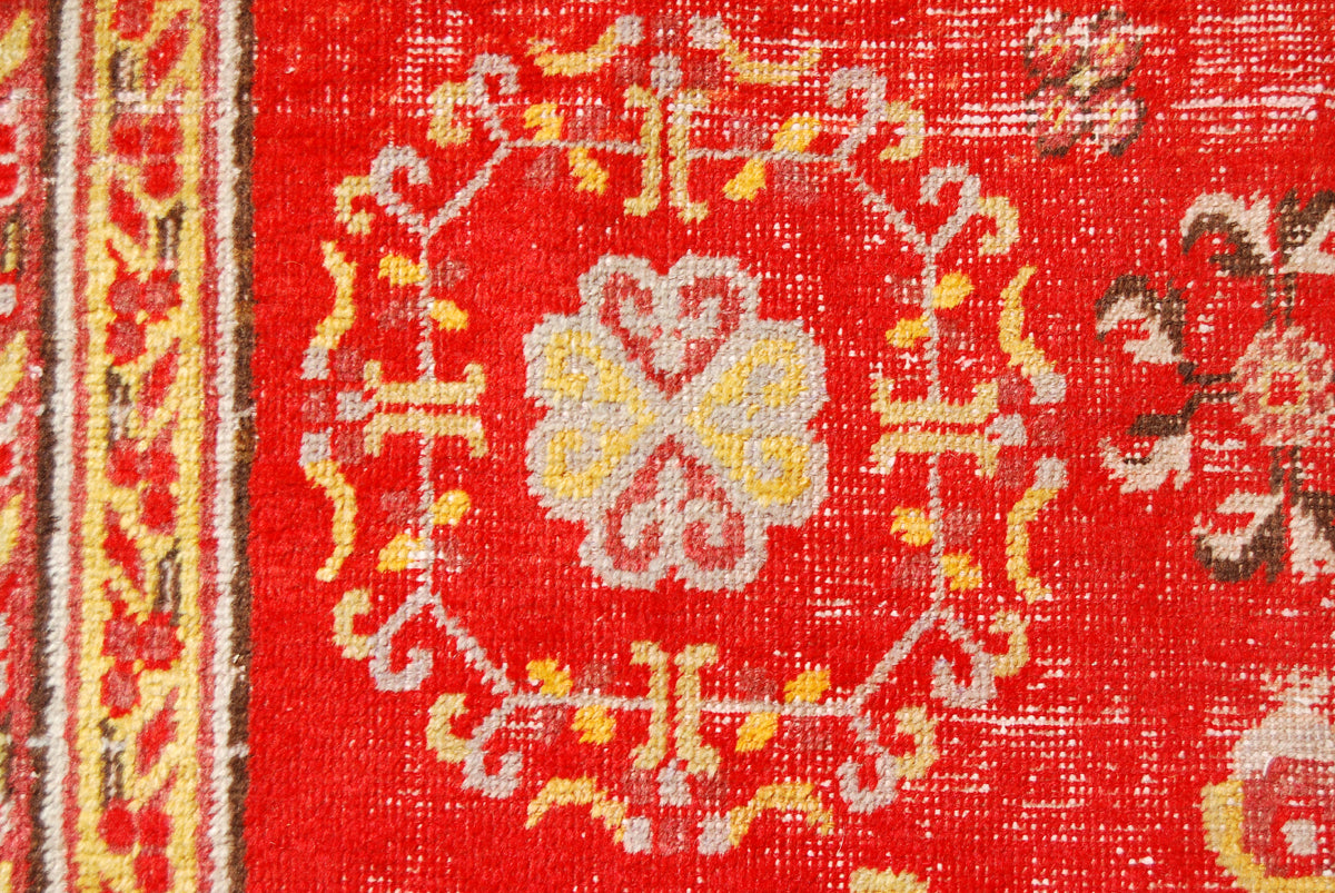 9'x4' Antique Samarkand Rug