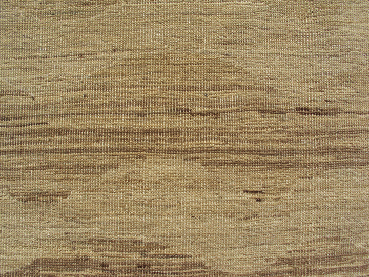 5'x7' Gold Wave Design Ariana Modern Hand Knotted Wool Small Rug