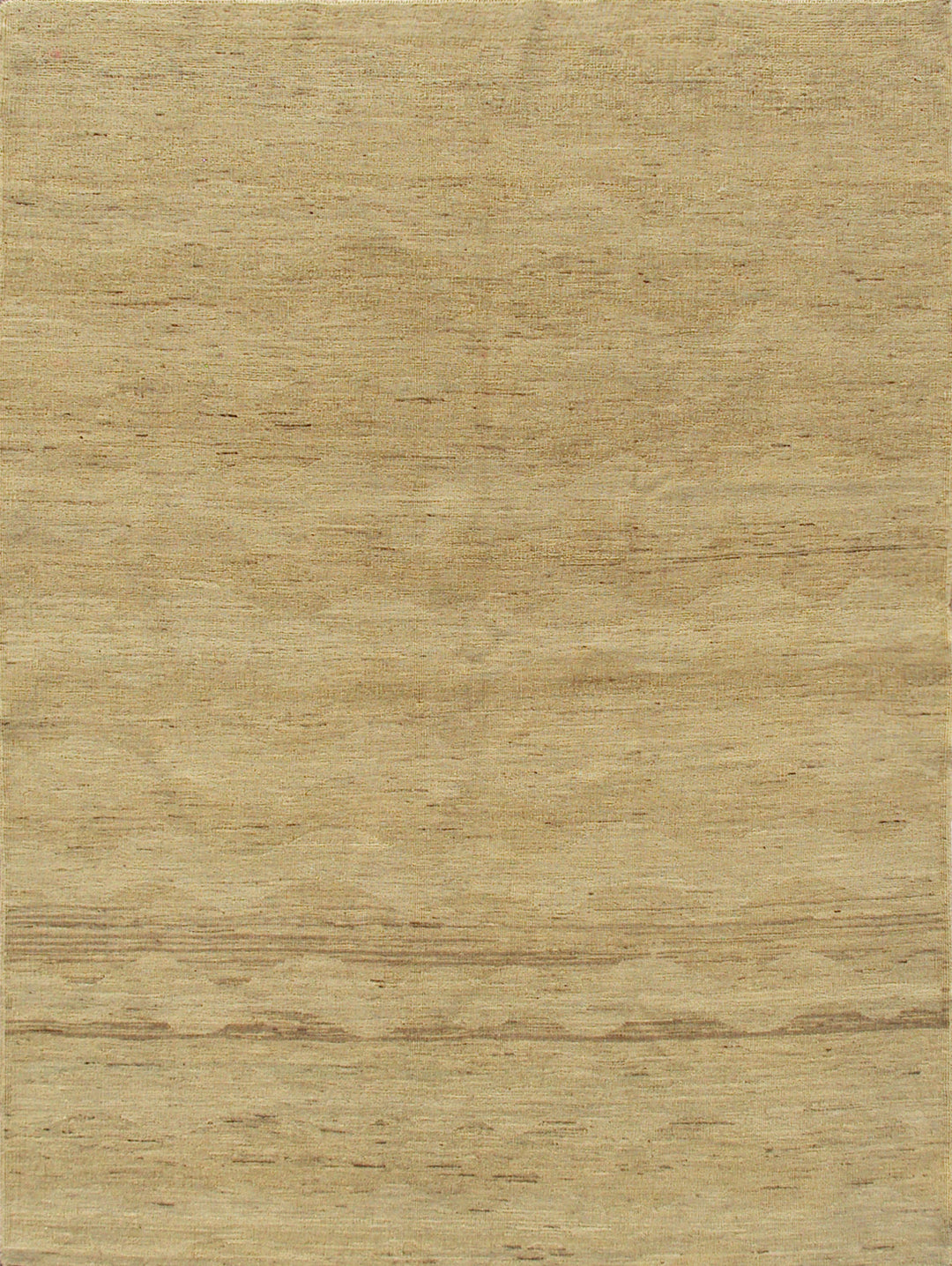 5'x7' Gold Wave Design Ariana Modern Hand Knotted Wool Small Rug