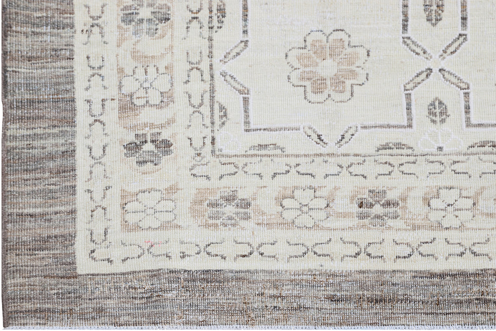 11'x15' Wool Rug |Ariana | Grey Persian Rug