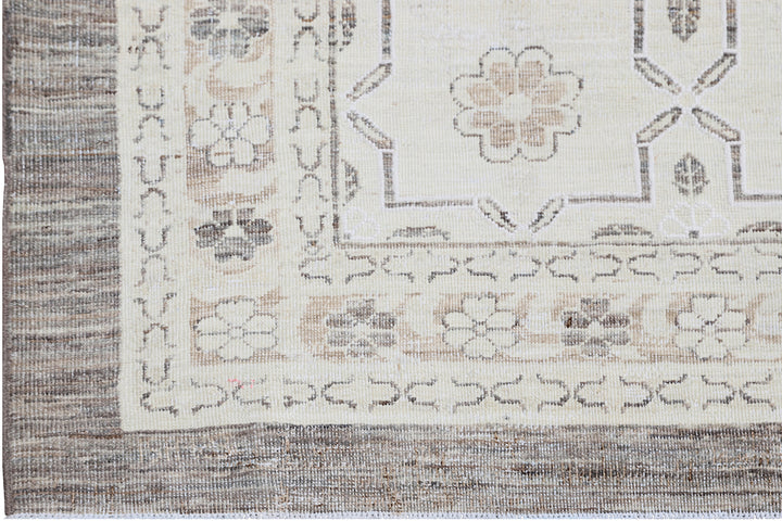 11'x15' Wool Rug |Ariana | Grey Persian Rug