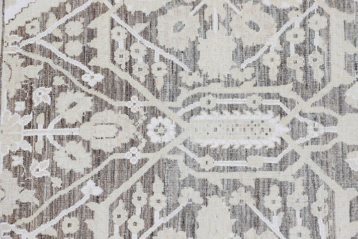 11'x15' Wool Rug |Ariana | Grey Persian Rug