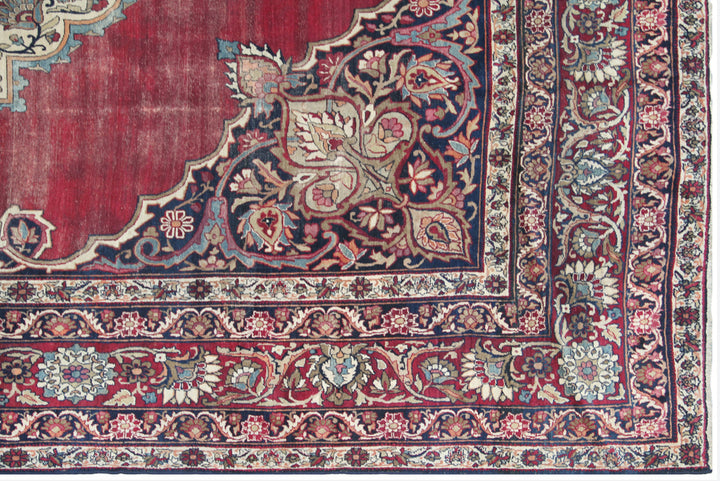 Antique Persian Kerman Rug | Large Vintage Rug