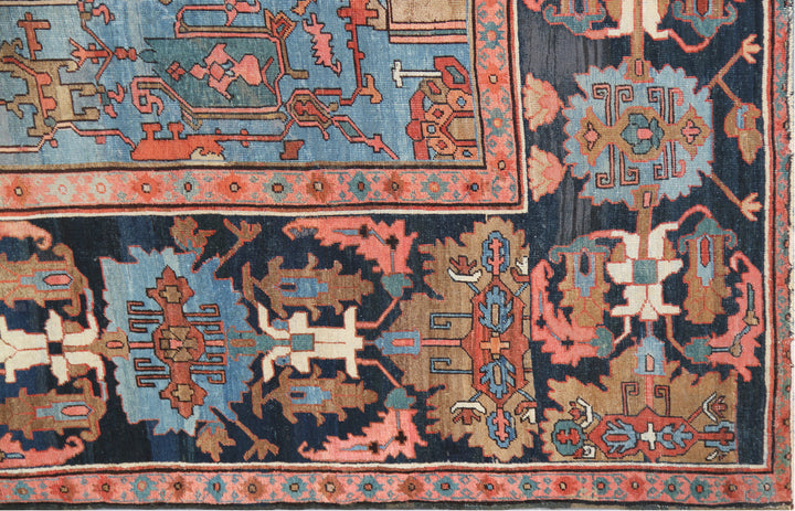 Antique Persian Rug | Large Bakhshayesh Wool Rug