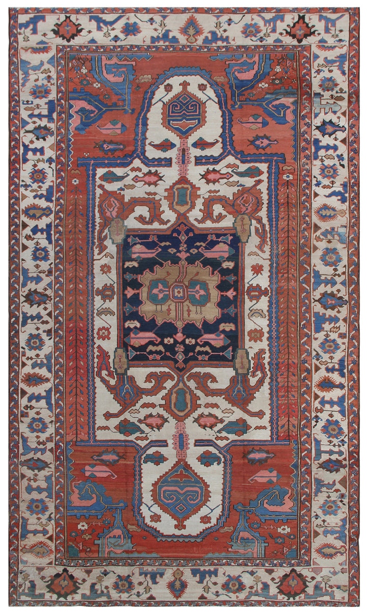 Antique Persian Rug | Bakhshayesh Large Area Rug